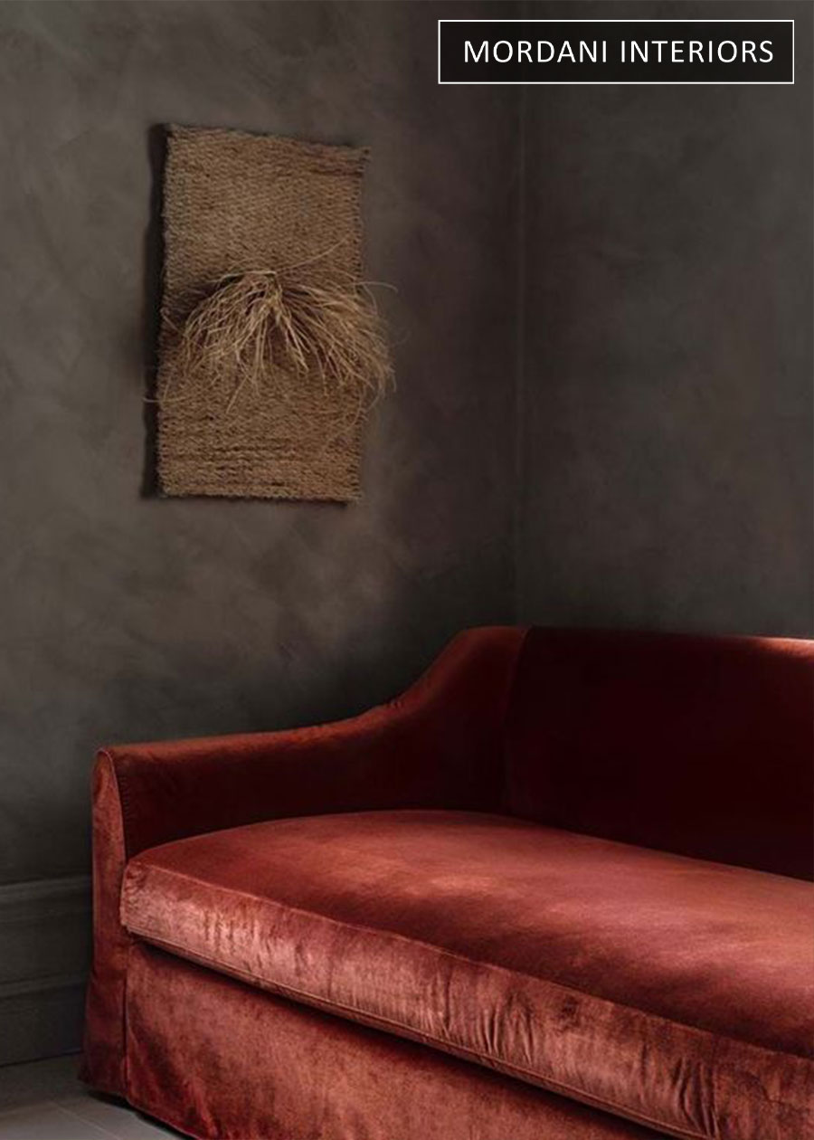 Two Tone Flush Plum Velvet Upholstery Fabric 